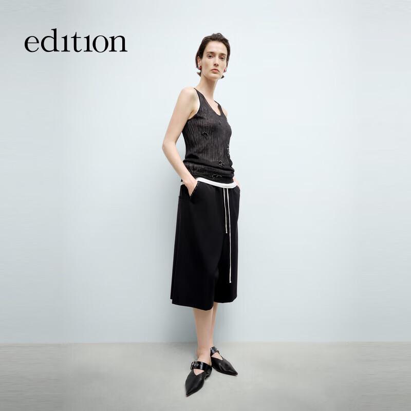 Edition Women s Hand-Beaded Knit Vest Two-Piece Set S
Edition Women s Hand-Beaded Knit Vest Two-Piece Set S