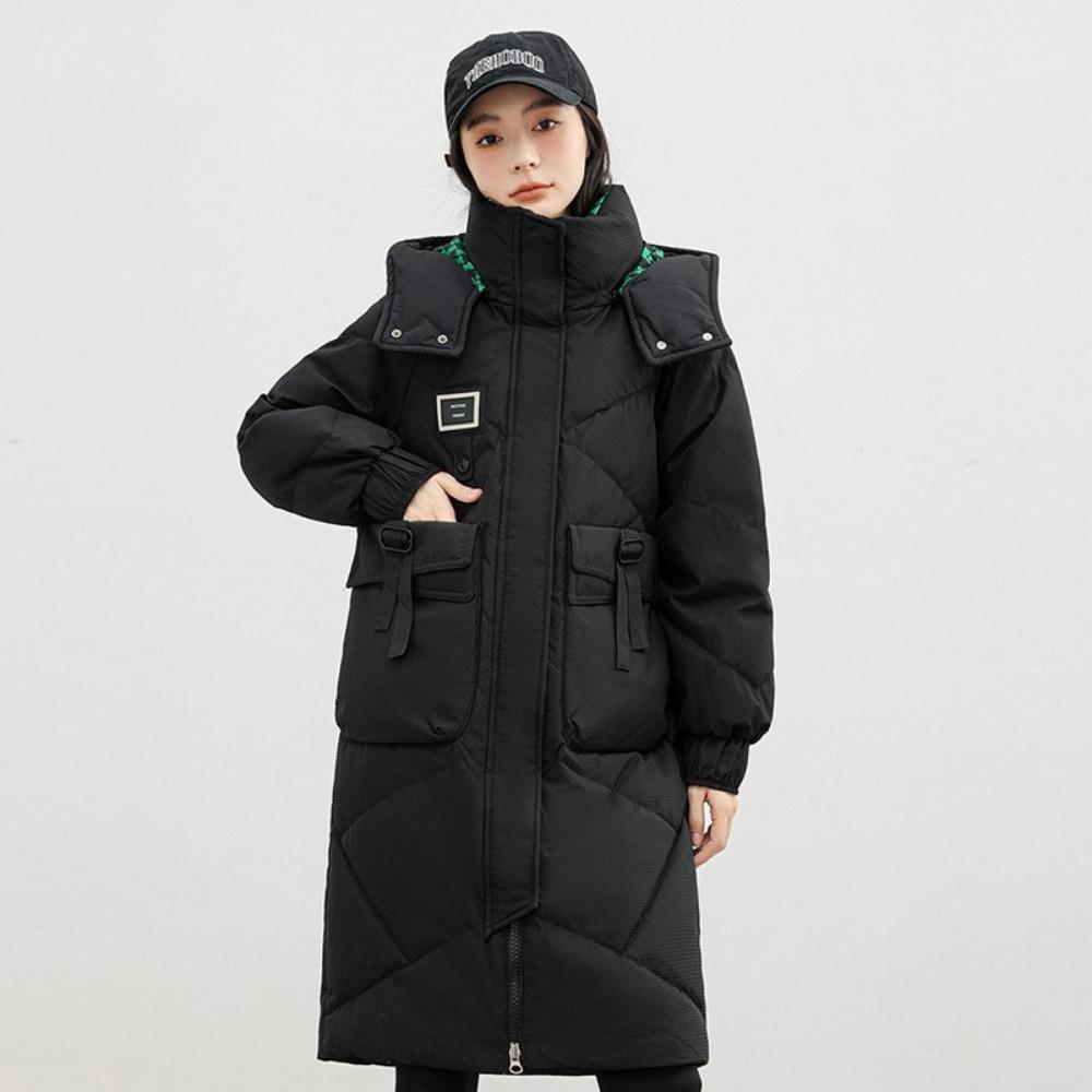 Loose fashion straight hooded down cotton-padded jacket for women s medium and long thickened cold-proof cotton-padded jacket XXXL чёрный
Loose fashion straight hooded down cotton-padded jacket for women s medium and long thickened cold-proof cotton-padded jacket XXXL чёрный