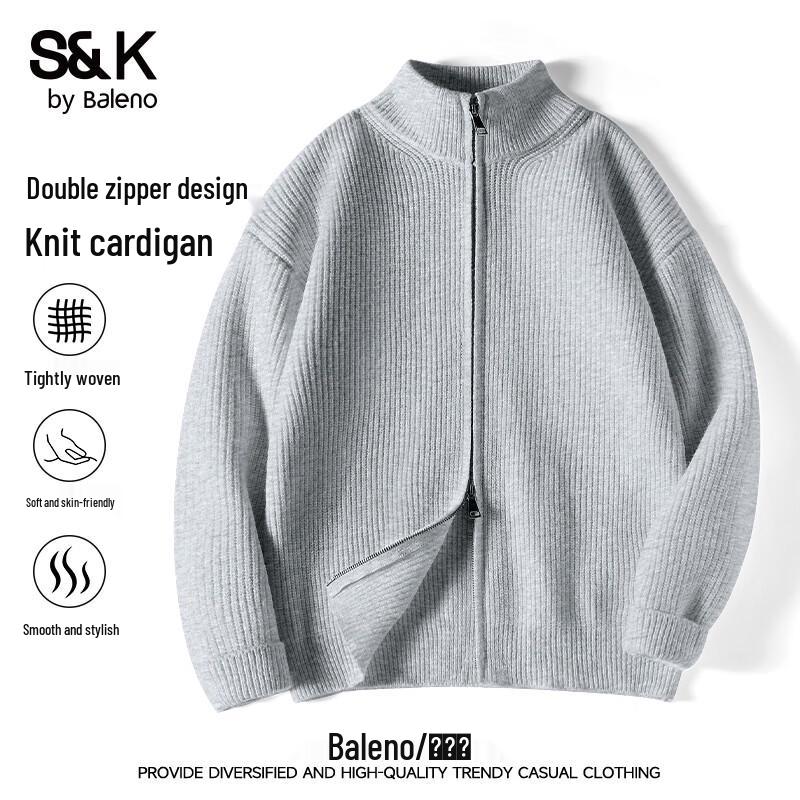 Мужской кардиган из толстого трикотажа Baleno S&K 2XL
Мужской кардиган из толстого трикотажа Baleno S&K 2XL