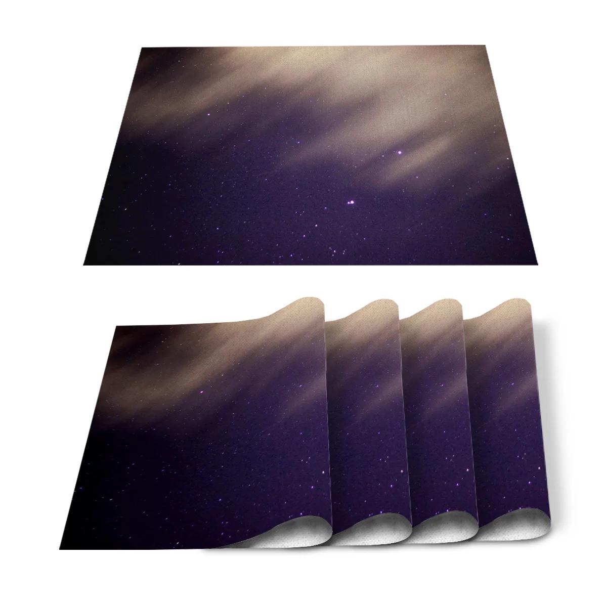 Forest Sky Stars Moon Placemat Mysterious Galaxy Print Place Mat for Home Party Dining Tables Wedding Kitchen Banquets Decor 2pcs 30x45cm
Forest Sky Stars Moon Placemat Mysterious Galaxy Print Place Mat for Home Party Dining Tables Wedding Kitchen Banquets Decor 2pcs 30x45cm