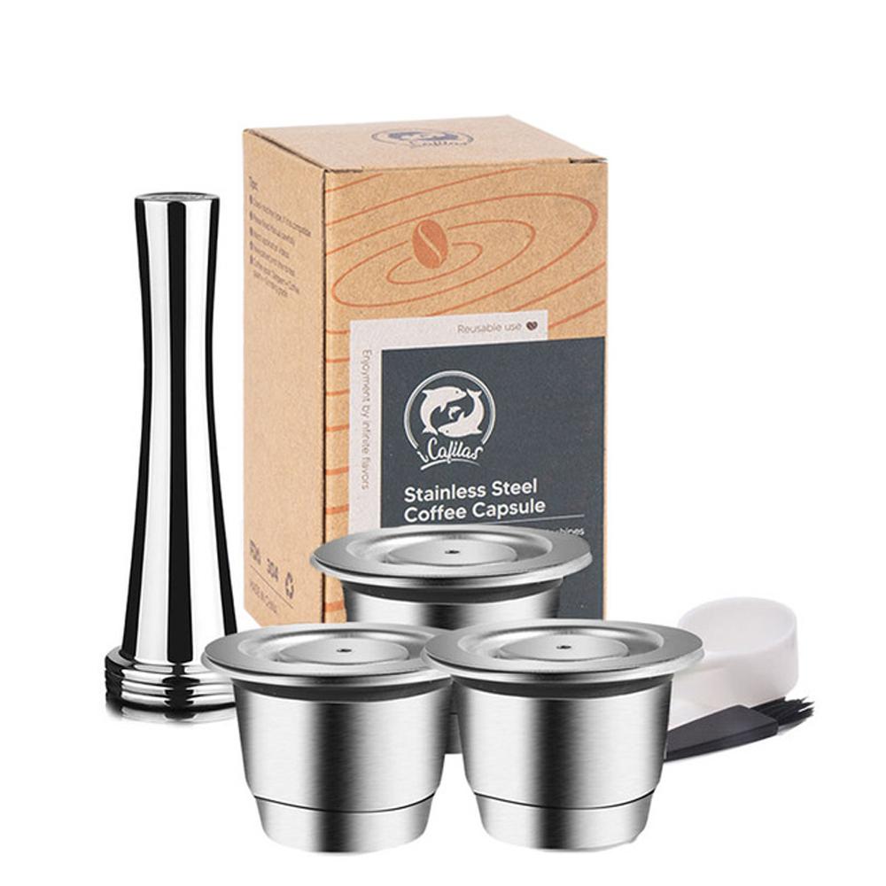 Капсула для Nespresso Багаторазова Нержавіюча Сталь Заправна Капсула Crema Багаторазовий Заправний Кавовий Фільтр Nespresso Essenza Mini
Капсула для Nespresso Багаторазова Нержавіюча Сталь Заправна Капсула Crema Багаторазовий Заправний Кавовий Фільтр Nespresso Essenza Mini