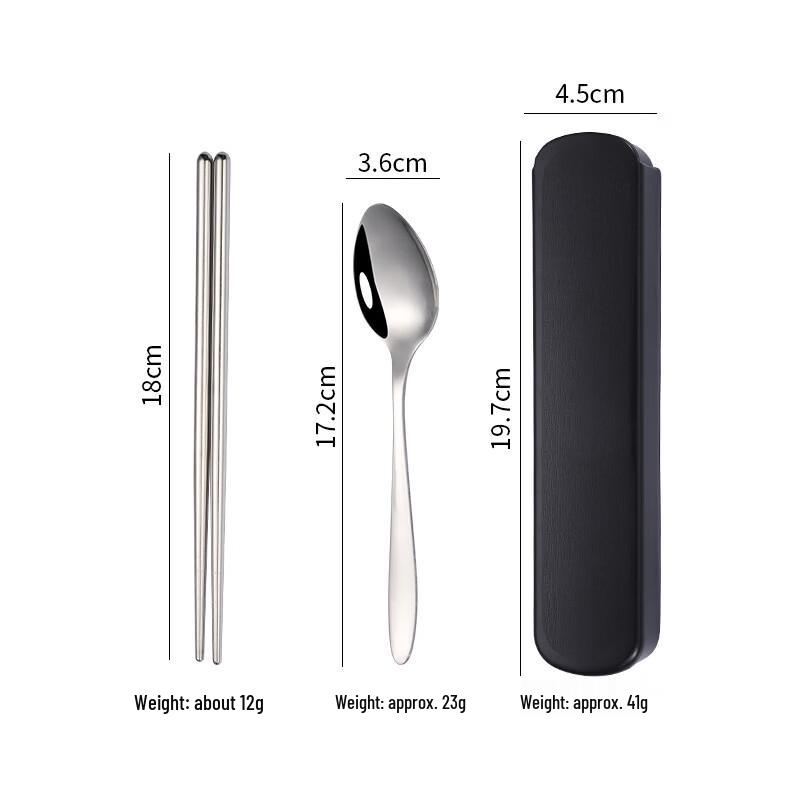Ruhan Portable Stainless Steel Cutlery Set
Ruhan Portable Stainless Steel Cutlery Set