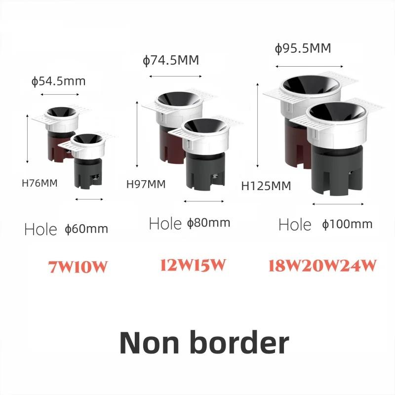 IP65 водонепроницаемые светодиодные светильники Встраиваемые потолочные светильники Регулируемые узкие рамы Настенные точечные светильники Антибликовый настенный светильник Wash Non border&7W&Cold White 6000K белый
IP65 водонепроницаемые светодиодные светильники Встраиваемые потолочные светильники Регулируемые узкие рамы Настенные точечные светильники Антибликовый настенный светильник Wash Non border&7W&Cold White 6000K белый