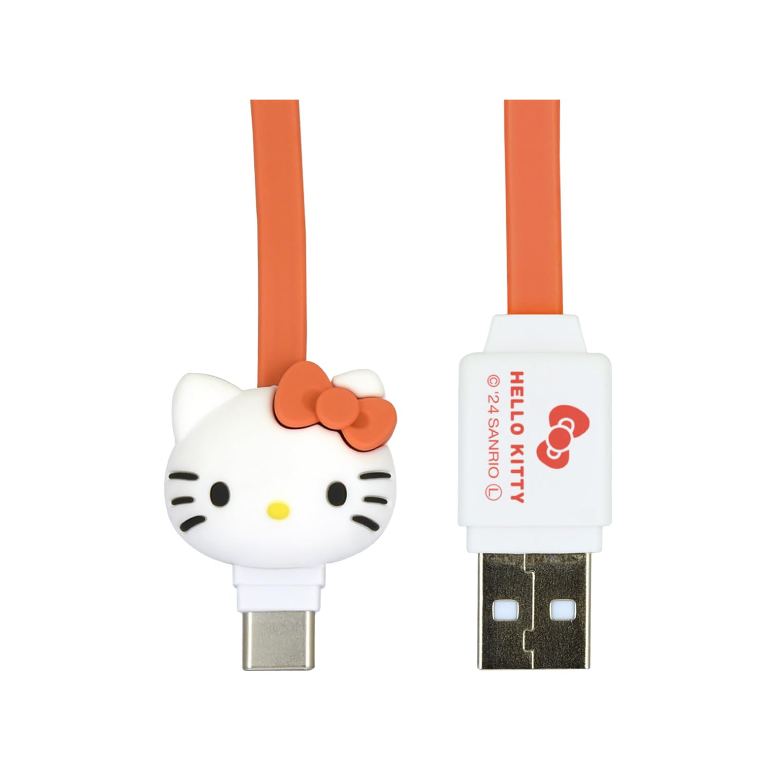 Гурмандиз Персонажи Sanrio USB-совместимый кабель-маскот Hello Kitty Type-C SANG-486KT
Гурмандиз Персонажи Sanrio USB-совместимый кабель-маскот Hello Kitty Type-C SANG-486KT