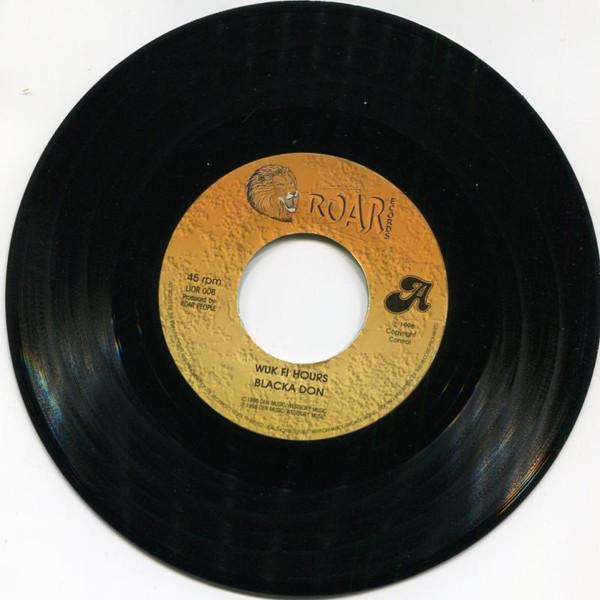 7inch Record BLACKA DON JUDGE DREADY Wuk Fi Hours Gyal Dem Want LIOR006 Roar Records 1998 UK Reggae Ska Dub Used
7inch Record BLACKA DON JUDGE DREADY Wuk Fi Hours Gyal Dem Want LIOR006 Roar Records 1998 UK Reggae Ska Dub Used