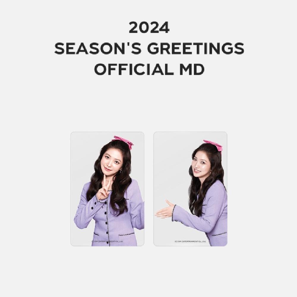 Оформите предзаказ SMTOWN 2024 Season s Greetings Набор прозрачных фотокарточек Red Velvet ver.
Оформите предзаказ SMTOWN 2024 Season s Greetings Набор прозрачных фотокарточек Red Velvet ver.