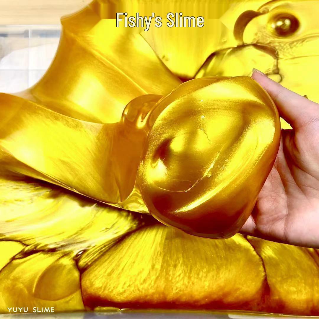 Gold Pearl Transparent Slime Set - Imitation Liquid Glass Bubbly Glue for Girls
Gold Pearl Transparent Slime Set - Imitation Liquid Glass Bubbly Glue for Girls