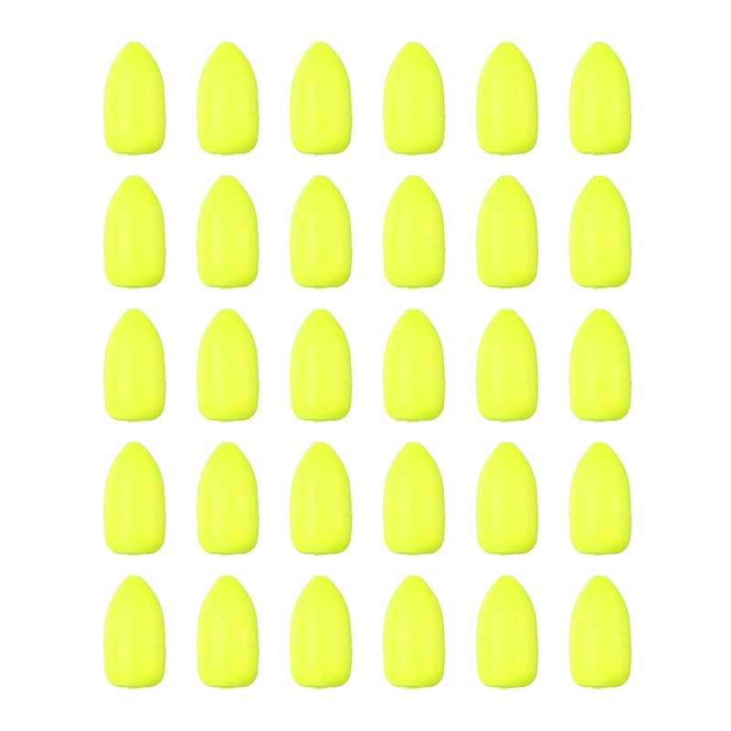 PATIKIL fishing foam float 0.5 30 pieces oval snell float pompano rig trout catfish Strike indicator for walleye yellow
PATIKIL fishing foam float 0.5 30 pieces oval snell float pompano rig trout catfish Strike indicator for walleye yellow