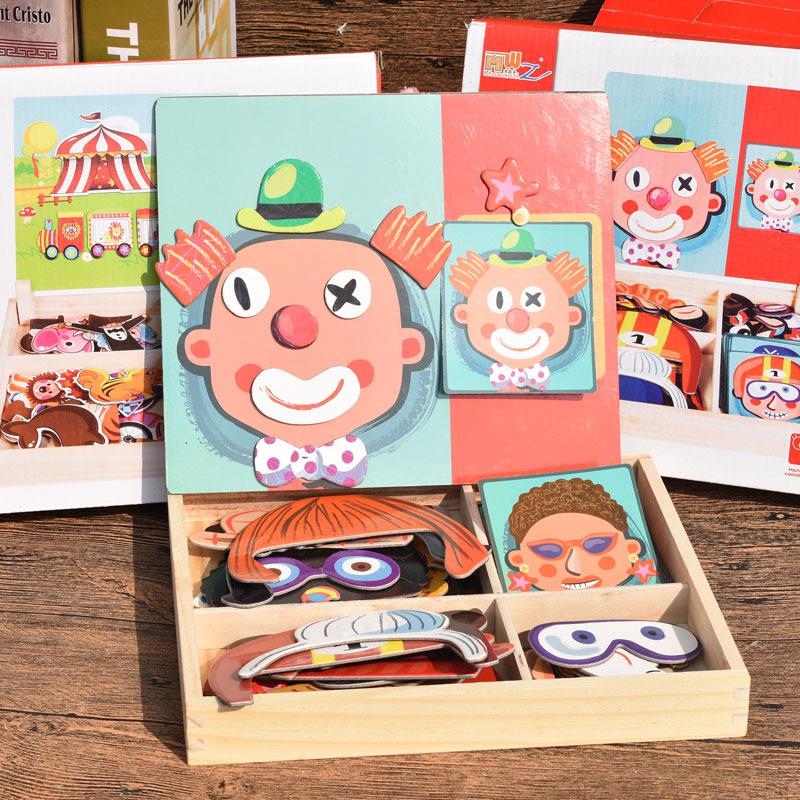 Children s Educational Magnetic Drawing & Dress-Up Puzzle Board: Two-in-One Toy with Multiple Styles
Children s Educational Magnetic Drawing & Dress-Up Puzzle Board: Two-in-One Toy with Multiple Styles