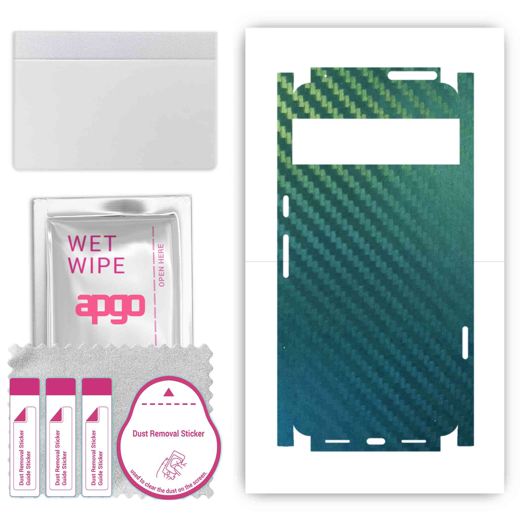 Apgo Protective Skin Sticker for the back+sides compatible with Google Pixel 8 Pro, Full Wrap Film, Foil, Vinyl - Pattern Carbon Chameleon CAKA1
Apgo Protective Skin Sticker for the back+sides compatible with Google Pixel 8 Pro, Full Wrap Film, Foil, Vinyl - Pattern Carbon Chameleon CAKA1