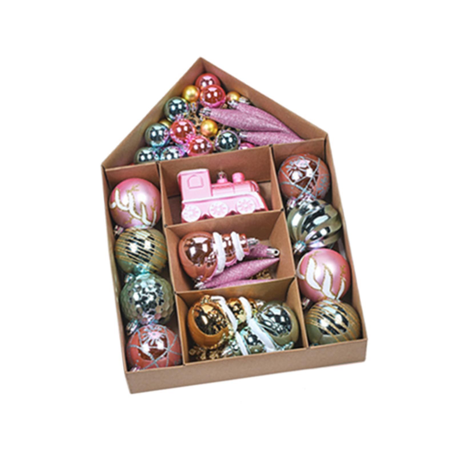 70Pcs Christmas Ball Ornaments Xmas Decoration for Festivals Holiday Decor
70Pcs Christmas Ball Ornaments Xmas Decoration for Festivals Holiday Decor