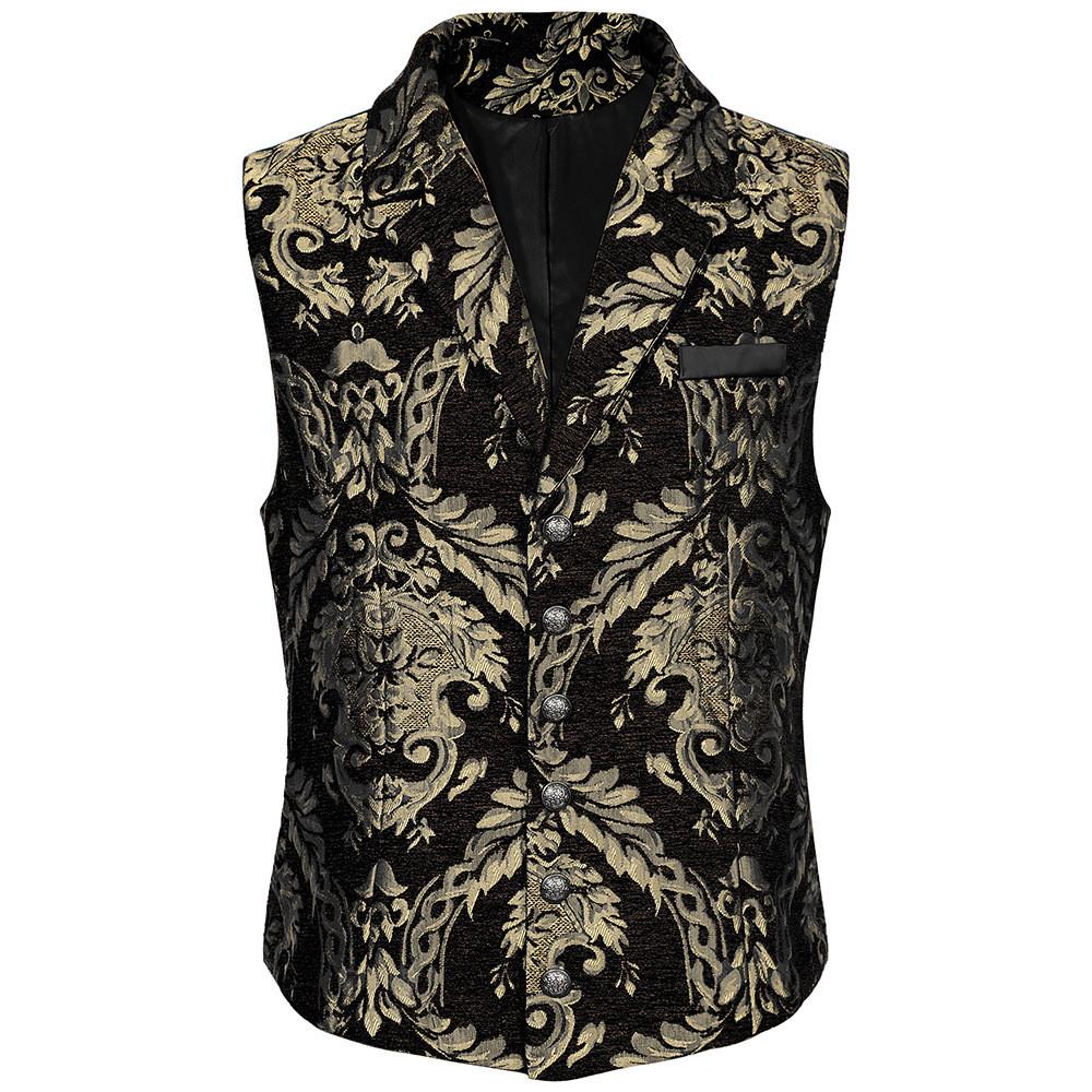 European Fantasy Fashion Vest With Polyester Fabric For Drama Performances Halloween L чорний
European Fantasy Fashion Vest With Polyester Fabric For Drama Performances Halloween L чорний