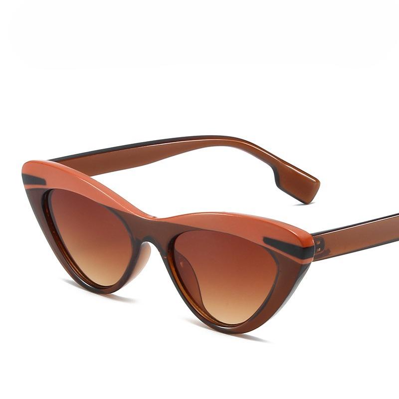 Fashion Sunglasses Small Frame Cat Eye Color Blocked Frame Sunglasses Women S Transparent Two Tone Retro Sunshade Glasses
Fashion Sunglasses Small Frame Cat Eye Color Blocked Frame Sunglasses Women S Transparent Two Tone Retro Sunshade Glasses