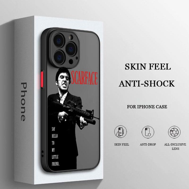 Movie Scarface Phone Case For iPhone 16 15 14 13 12 11 Pro Max X XR XS 7 8 Plus Mini SE Matte Transparent Cover iPhone 15 Pro Max
Movie Scarface Phone Case For iPhone 16 15 14 13 12 11 Pro Max X XR XS 7 8 Plus Mini SE Matte Transparent Cover iPhone 15 Pro Max