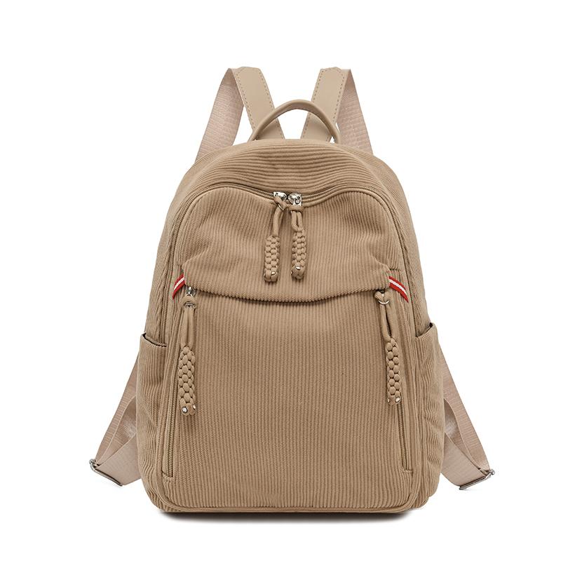 Легкий рюкзак женский большой вместимости дорожная сумка для поездок вельветовый студенческий школьный рюкзак хаки
Легкий рюкзак женский большой вместимости дорожная сумка для поездок вельветовый студенческий школьный рюкзак хаки