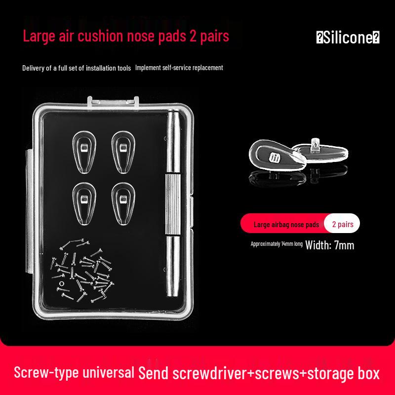In Stock Jelly Air Cushion Glasses Nose Pad Set with Tool, Customizable LOGO Available.
In Stock Jelly Air Cushion Glasses Nose Pad Set with Tool, Customizable LOGO Available.