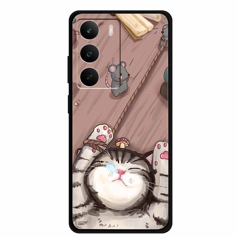 For Realme 14x Case Realme RMX5020 Global Cartoon Luxury Soft Silicone TPU Back Cover for Realme 14x Shockproof Protective Cases Realme 14x
For Realme 14x Case Realme RMX5020 Global Cartoon Luxury Soft Silicone TPU Back Cover for Realme 14x Shockproof Protective Cases Realme 14x