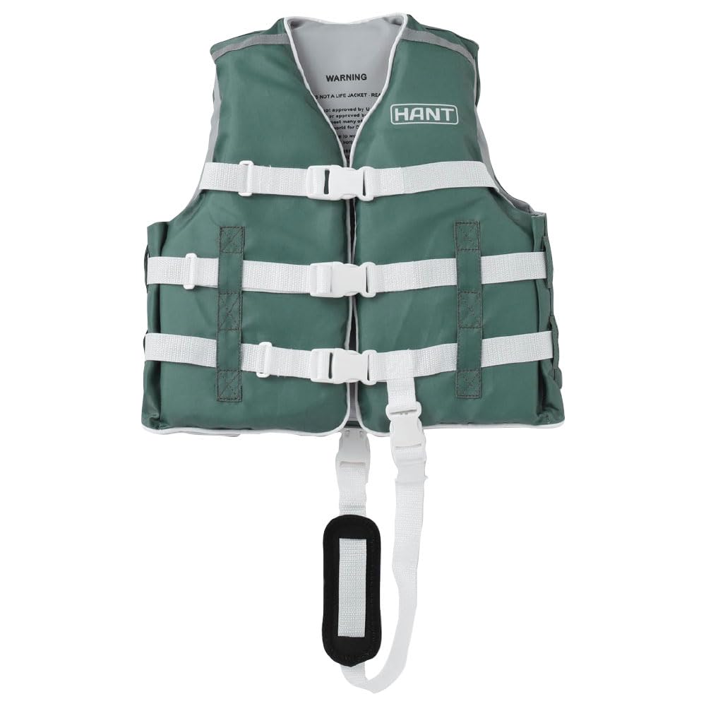 HANT Life Vest M Sage Green With Life Whistle Crotch Belt Unisex Children High Buoyancy 120-140cm HCL-44123
HANT Life Vest M Sage Green With Life Whistle Crotch Belt Unisex Children High Buoyancy 120-140cm HCL-44123