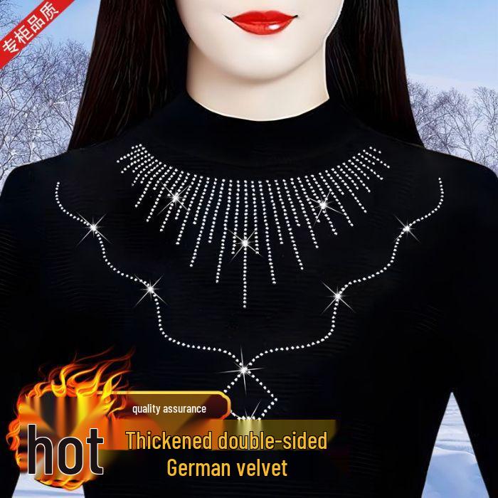 2024 Осень/Зима Женский Премиальный Топ Базового Слоя Облегающего Кроя Однотонный с Горячей Стразой 4XL
2024 Осень/Зима Женский Премиальный Топ Базового Слоя Облегающего Кроя Однотонный с Горячей Стразой 4XL