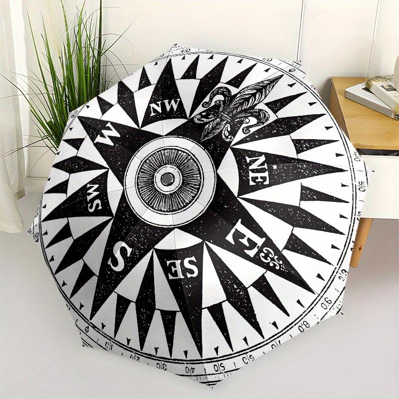 Compass Navigation-themed, Eight-ribbed, Self-folding Umbrella Is Suitable for Everyday Outdoor Use and Is An Ideal Gift for Friends and Fam
Compass Navigation-themed, Eight-ribbed, Self-folding Umbrella Is Suitable for Everyday Outdoor Use and Is An Ideal Gift for Friends and Fam