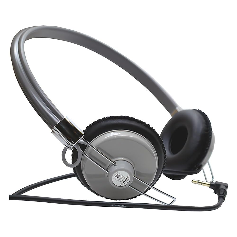 Ashidavox ST-90-07 On-Ear Wired Headphones Gray with Comfortable Fit and High Sound Quality
Ashidavox ST-90-07 On-Ear Wired Headphones Gray with Comfortable Fit and High Sound Quality