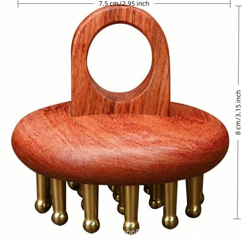 Copper Sandalwood Head Meridians Massage Comb Fine Tooth Scalp Needling Guasha Relax Body Massager Brush for Stress Relief коричневый
Copper Sandalwood Head Meridians Massage Comb Fine Tooth Scalp Needling Guasha Relax Body Massager Brush for Stress Relief коричневый