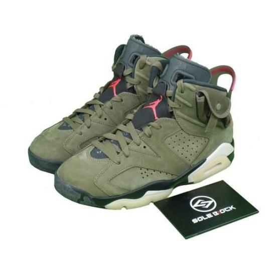 Air Jordan 6 Retro x Travis Scott Mid Olive Чоловічі CN1084-200 EU 47.5 зелений
Air Jordan 6 Retro x Travis Scott Mid Olive Чоловічі CN1084-200 EU 47.5 зелений