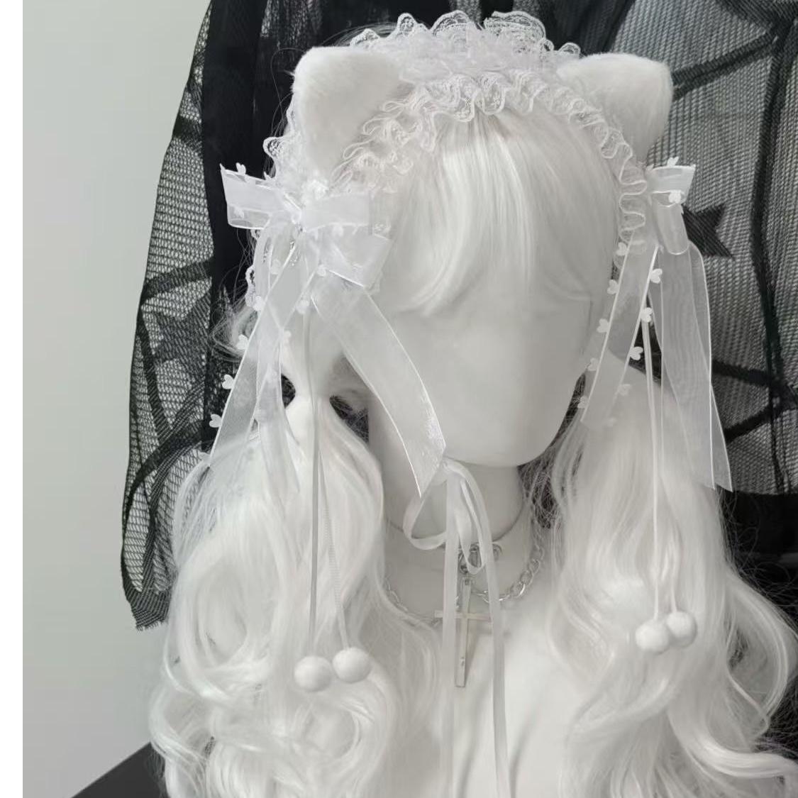 Hair Accessories White Lace Headband Cat Ear Woman Accesories Cute Girls Item Headband Hair Woman Hair Bows Girl 2025 New in білий
Hair Accessories White Lace Headband Cat Ear Woman Accesories Cute Girls Item Headband Hair Woman Hair Bows Girl 2025 New in білий