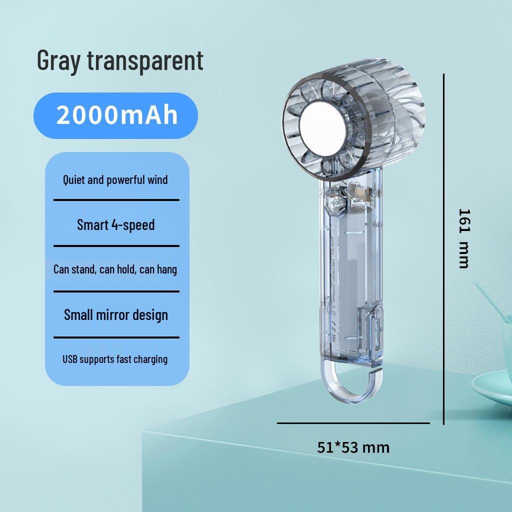 2026 Mini USB Rechargeable Transparent Handheld Ice Pack Fan - Korean & Japanese Style with Turbo Cooling See Details
2026 Mini USB Rechargeable Transparent Handheld Ice Pack Fan - Korean & Japanese Style with Turbo Cooling See Details