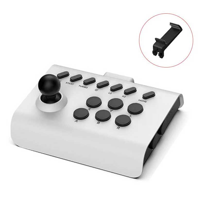 VILCORN Mini Arcade Joystick Wireless Gaming Controller for PC/Android/iOS Phones Fighting Stick for Street Fighter/Mame Game чорний білий колір
VILCORN Mini Arcade Joystick Wireless Gaming Controller for PC/Android/iOS Phones Fighting Stick for Street Fighter/Mame Game чорний білий колір