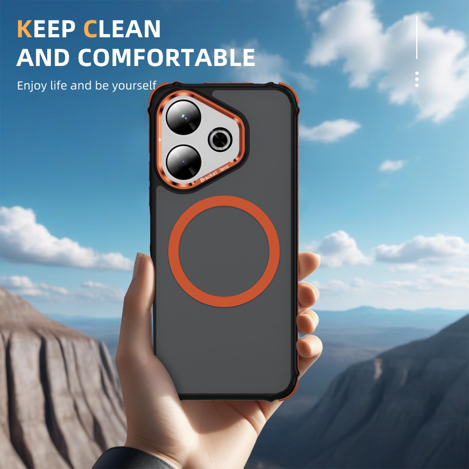 For Xiaomi Redmi 13 5G/13 4G Case with Lens Kickstand Matte Phone Back Cover Compatible with MagSafe Grey
For Xiaomi Redmi 13 5G/13 4G Case with Lens Kickstand Matte Phone Back Cover Compatible with MagSafe Grey