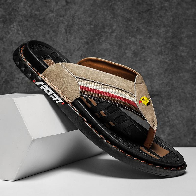 Шлепанцы мужские 2025 новая летняя обувь нескользящие и износостойкие кожаные шлепанцы-пинч Вьетнам Таиланд пляжная обувь 45
Шлепанцы мужские 2025 новая летняя обувь нескользящие и износостойкие кожаные шлепанцы-пинч Вьетнам Таиланд пляжная обувь 45