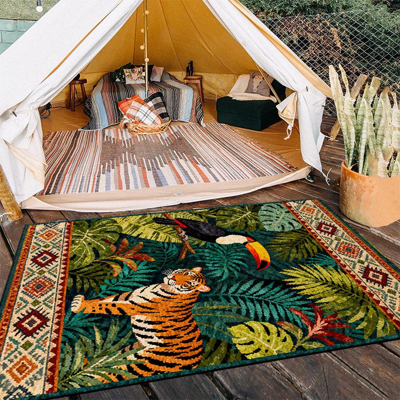 Hot Selling Tropical Rainforest Decorative Carpet, Terrace Thickened Wear-resistant Carpet, Living Room Sofa Coffee Table Carpet 40x60cm
Hot Selling Tropical Rainforest Decorative Carpet, Terrace Thickened Wear-resistant Carpet, Living Room Sofa Coffee Table Carpet 40x60cm