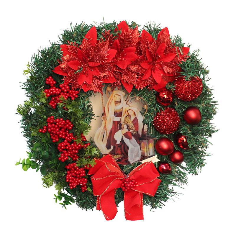 Nativity Scene Wreath Artificial Christmas Wreath 15.74Inch Red Berry Pine Cone Garland Decoration For Outdoor Indoor Window золотой
Nativity Scene Wreath Artificial Christmas Wreath 15.74Inch Red Berry Pine Cone Garland Decoration For Outdoor Indoor Window золотой