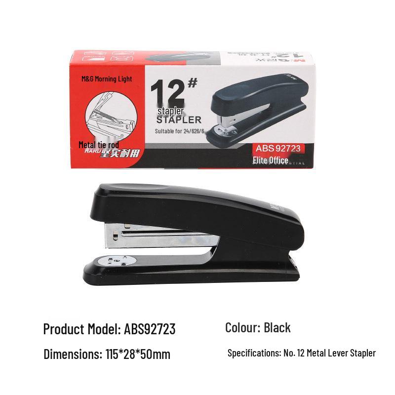 Morning MG No. 12 Medium Light Stapler 92723 - Universal Multifunctional Stapler for Office and Student Use
Morning MG No. 12 Medium Light Stapler 92723 - Universal Multifunctional Stapler for Office and Student Use