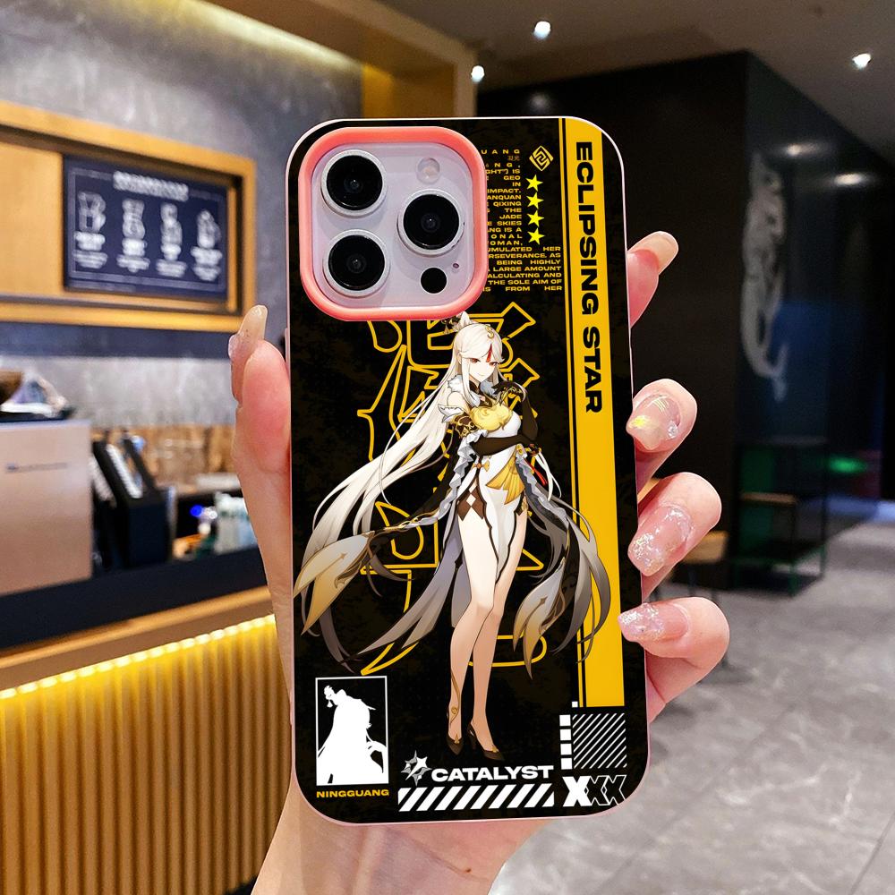 Game GI Ningguang Jelly Double layer Pink Mobile Phone Case for iPhone 17 16 15 14 13 12 11 Air Pro Max Plus Protective iPhone 11 Pro Max
Game GI Ningguang Jelly Double layer Pink Mobile Phone Case for iPhone 17 16 15 14 13 12 11 Air Pro Max Plus Protective iPhone 11 Pro Max
