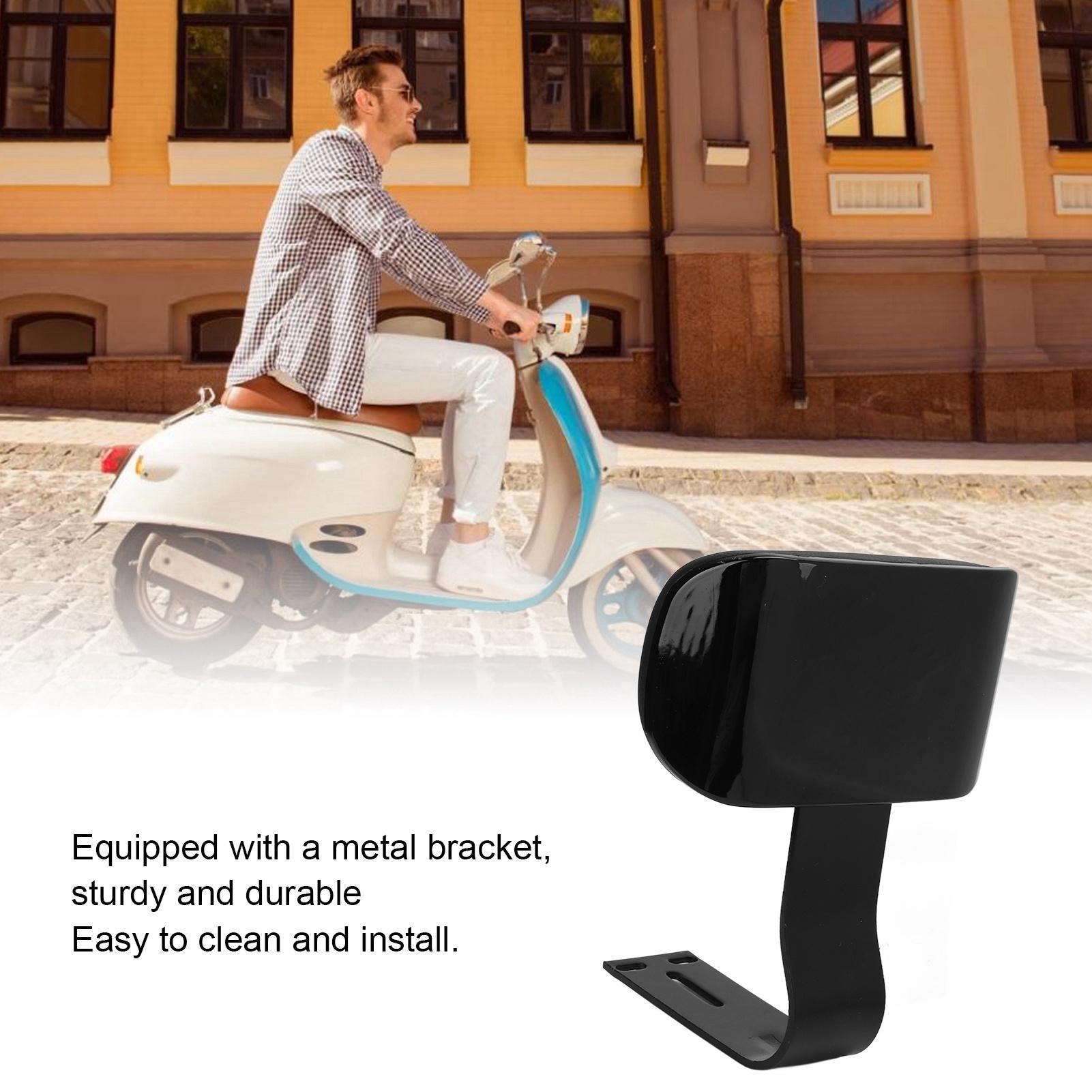 Electric Cycle Rear Passenger Seat Backrest with Metal Support U Shape Comfortable Black
Electric Cycle Rear Passenger Seat Backrest with Metal Support U Shape Comfortable Black