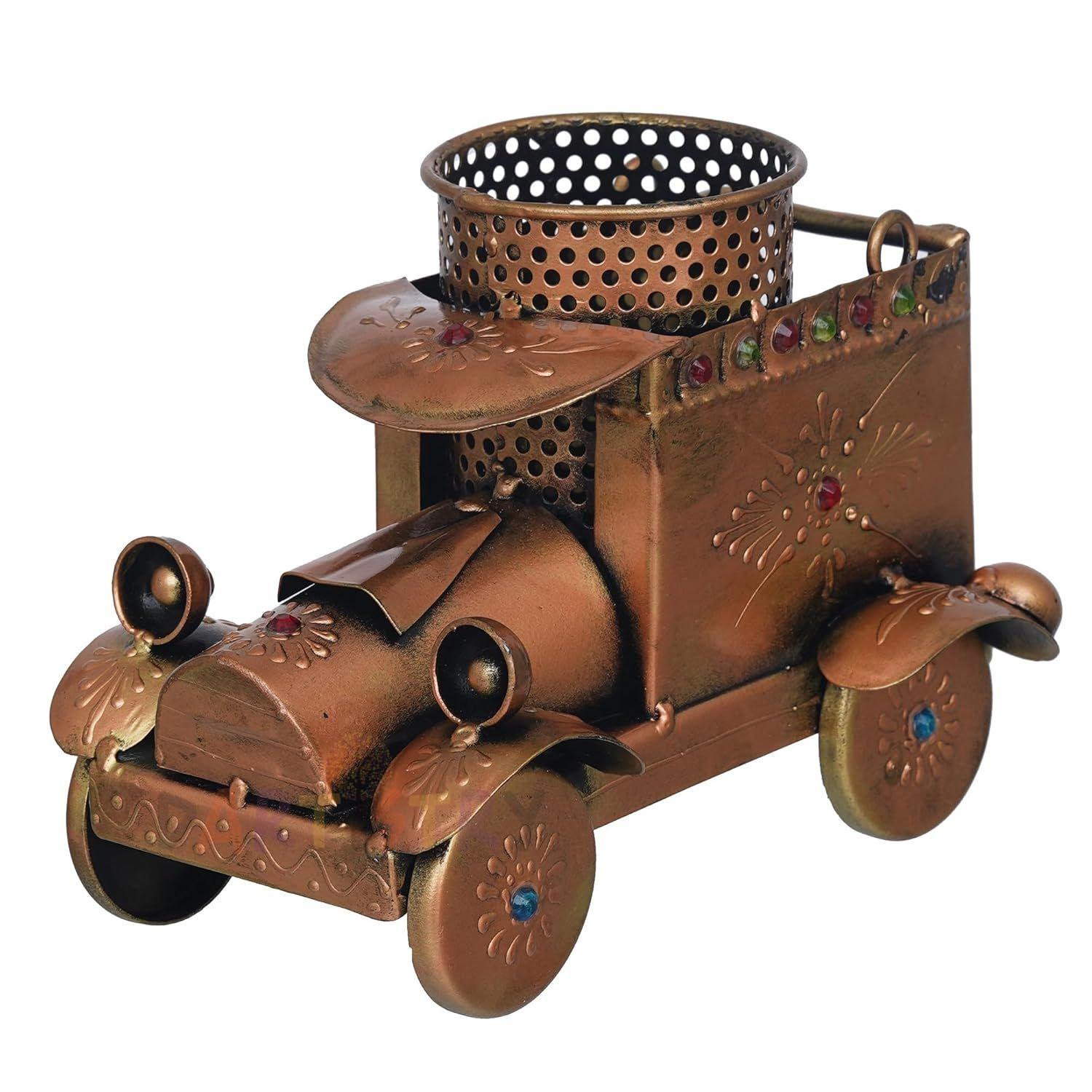 Vintage Car Design Pen Holder/Antique Metal Pen Holder/Pencil Holder/Vintage Desk Organiser, Gold
Vintage Car Design Pen Holder/Antique Metal Pen Holder/Pencil Holder/Vintage Desk Organiser, Gold
