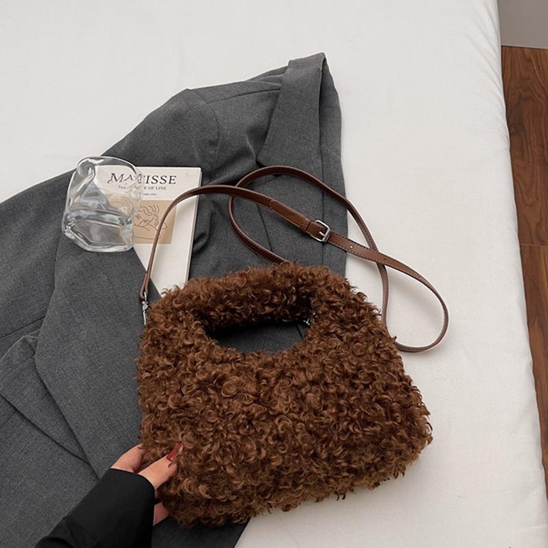 Yogodlns Плюшевые милые сумки через плечо для женщин, милые осенние и зимние новинки, универсальные модные женские сумки большой вместимости 24x11x12cm кофейный
Yogodlns Плюшевые милые сумки через плечо для женщин, милые осенние и зимние новинки, универсальные модные женские сумки большой вместимости 24x11x12cm кофейный