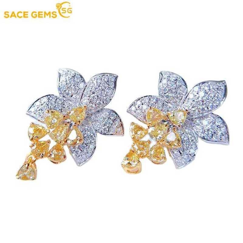 SACE GEMS классические серьги из медного сплава с цирконом для женщин, подарки на свадьбу жёлтый
SACE GEMS классические серьги из медного сплава с цирконом для женщин, подарки на свадьбу жёлтый