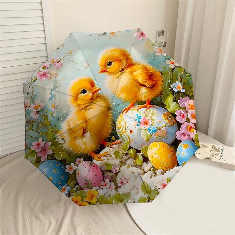 1PC Easter chicks Umbrella-8-Rib Reinforced, Automatic Open, Lightweight & Durable, Cute Fashion Accessory for Outdoor-P116
1PC Easter chicks Umbrella-8-Rib Reinforced, Automatic Open, Lightweight & Durable, Cute Fashion Accessory for Outdoor-P116