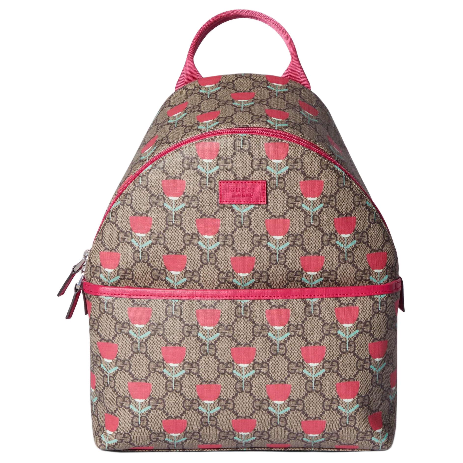 Gucci GG Supreme Adjustable Shoulder Strap Zipper Floral Print Canvas Backpack Kids backpack Beige Dark-Brown 782708-FADLO-9777 Basic Set (Bag+Dust Bag)
Gucci GG Supreme Adjustable Shoulder Strap Zipper Floral Print Canvas Backpack Kids backpack Beige Dark-Brown 782708-FADLO-9777 Basic Set (Bag+Dust Bag)