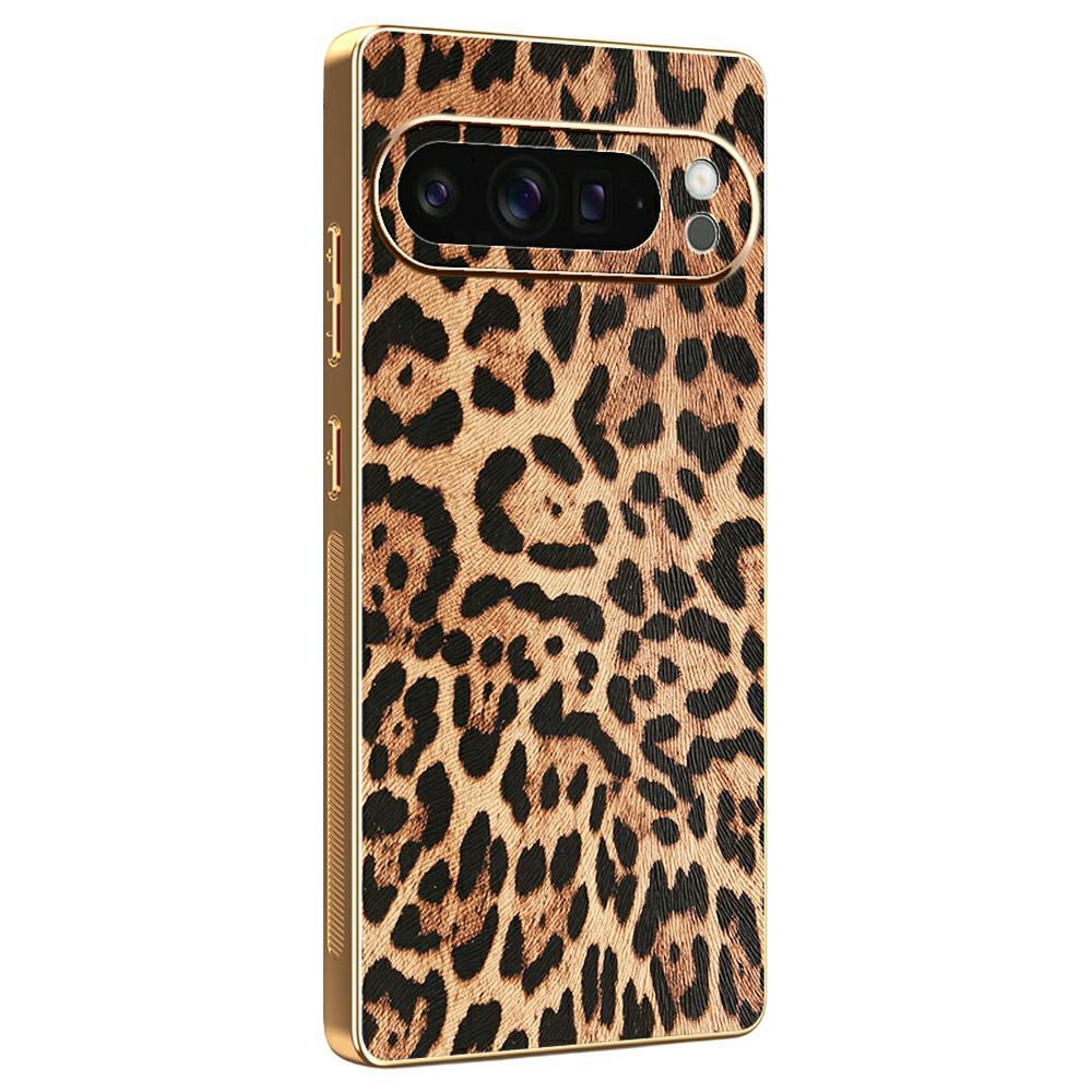 For Google Pixel 9 Pro XL Case Leopard Print PU Leather Coated PC + TPU Electroplating Phone Cover A
For Google Pixel 9 Pro XL Case Leopard Print PU Leather Coated PC + TPU Electroplating Phone Cover A