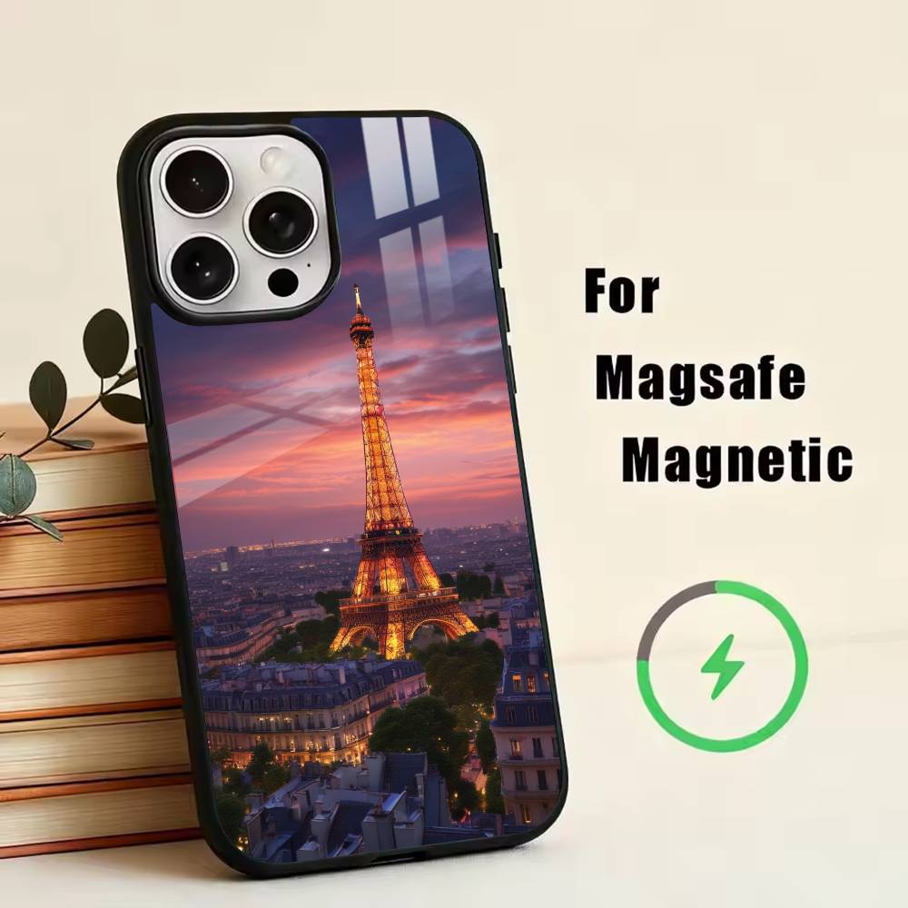The Eiffel Tower, France Phone Case For iPhone17,16,15,14,13,12,11 Plus,Pro Magnetic with Magsafe Wireless Charging iPhone14
The Eiffel Tower, France Phone Case For iPhone17,16,15,14,13,12,11 Plus,Pro Magnetic with Magsafe Wireless Charging iPhone14