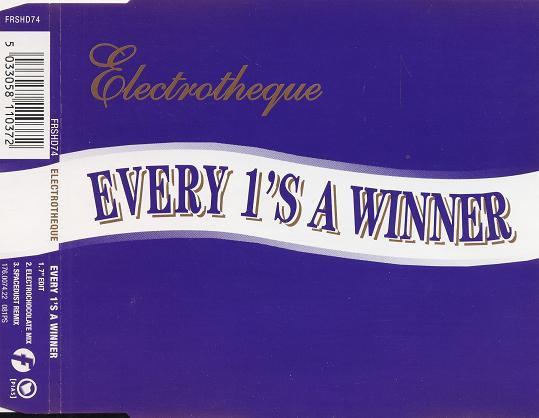 CD ELECTROTHEQUE - Everyone s a Winner FRSHD74 Fresh 1999 Japan Dance & Electronica Used
CD ELECTROTHEQUE - Everyone s a Winner FRSHD74 Fresh 1999 Japan Dance & Electronica Used
