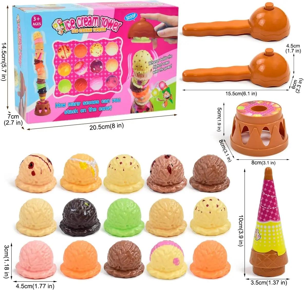 20Pieces Ice Cream Play Set with Two Scoops for Toddlers 3-5, Montessori Pretend Play Toys, Preschool Learning Activities,gift
20Pieces Ice Cream Play Set with Two Scoops for Toddlers 3-5, Montessori Pretend Play Toys, Preschool Learning Activities,gift