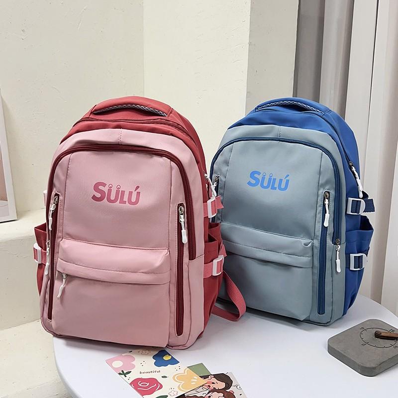 Classic contrasting color splicing backpack student schoolbag computer bag 2025 new versatile travel bag for girls белый
Classic contrasting color splicing backpack student schoolbag computer bag 2025 new versatile travel bag for girls белый
