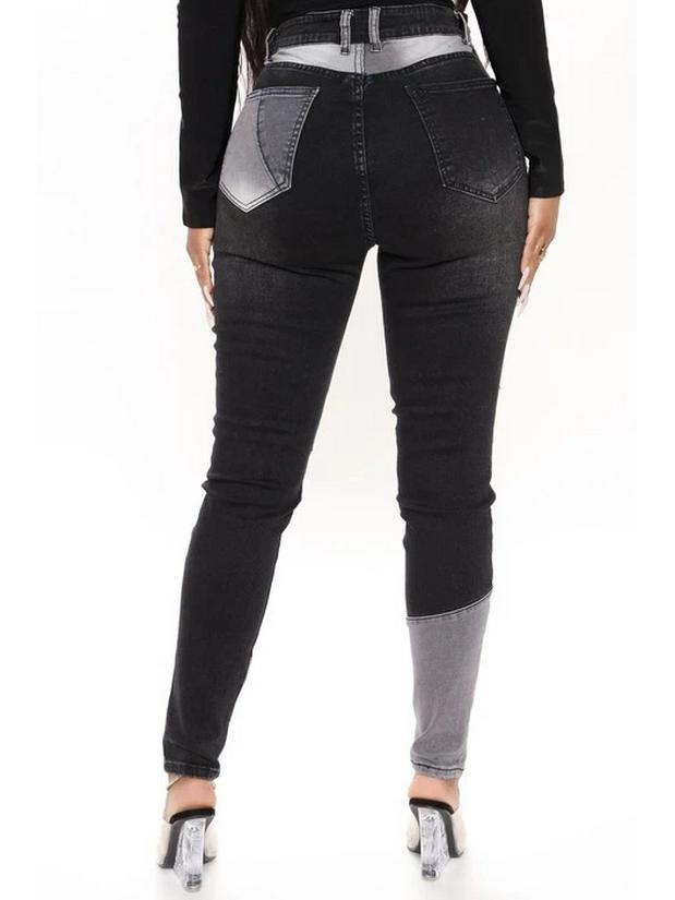 Women s High-Waisted Patchwork High-Elastic Denim Pants 3XL чорний
Women s High-Waisted Patchwork High-Elastic Denim Pants 3XL чорний