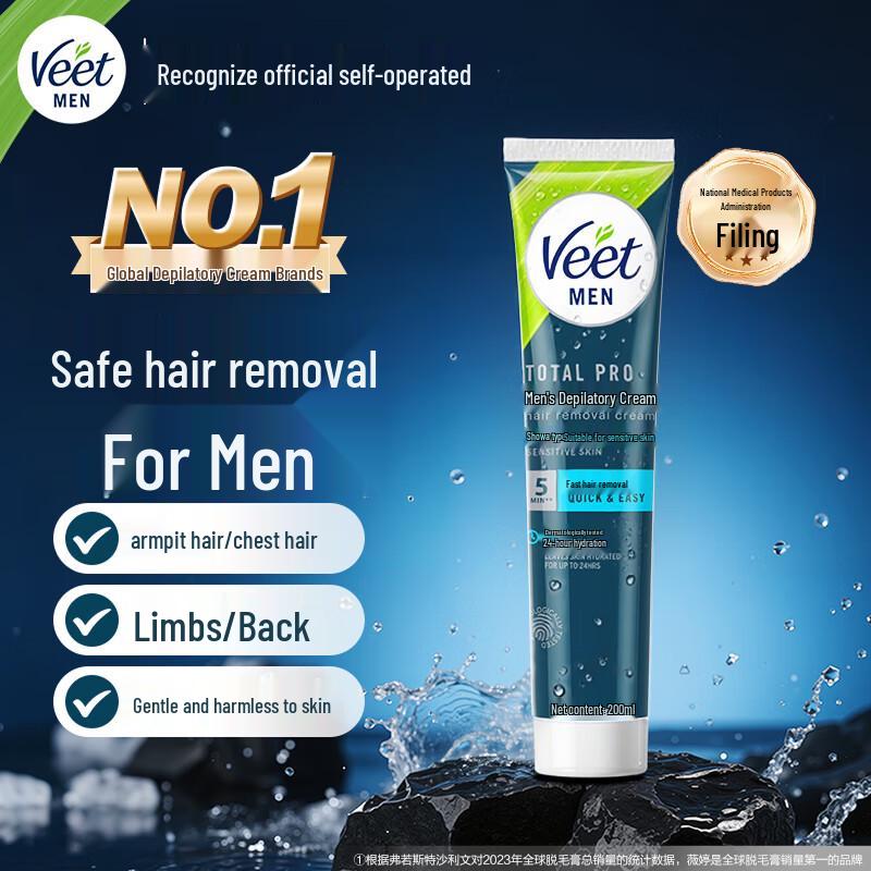 Veet Men s Hair Removal Cream
Veet Men s Hair Removal Cream