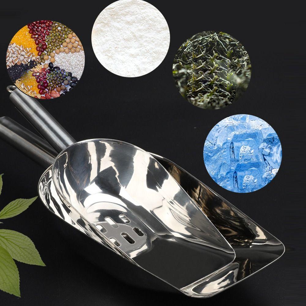 Kitchen Gadget Bar Ice Scoop Stainless Steel Ice Shovel High Quality Ice Scoops for Grain Style 1 S
Kitchen Gadget Bar Ice Scoop Stainless Steel Ice Shovel High Quality Ice Scoops for Grain Style 1 S